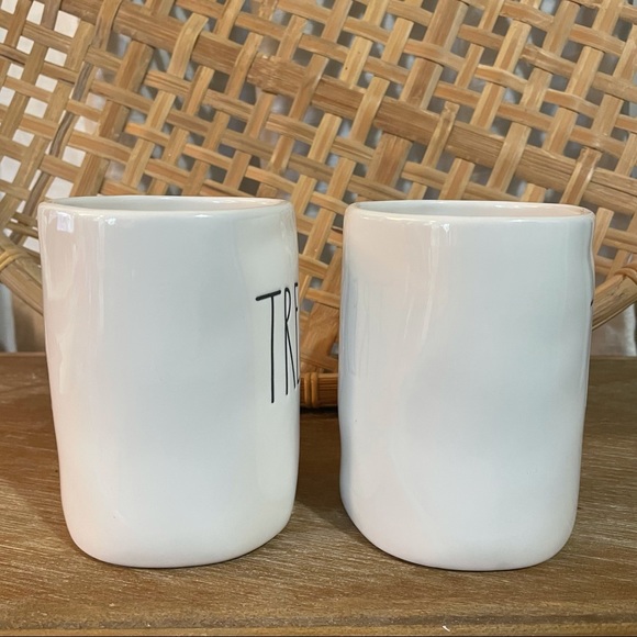 Rae Dunn Trick Treat Mug Set Holiday Halloween Ceramic Cup Decor Gift Autumn - Picture 6 of 9